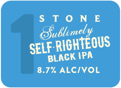 1: Stone Sublimely Self-Righteous Black IPA