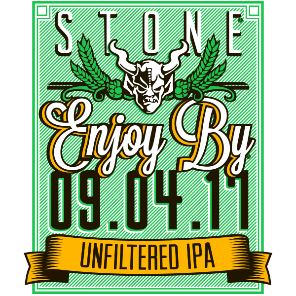 Stone Enjoy By 09.04.17 Unfiltered IPA