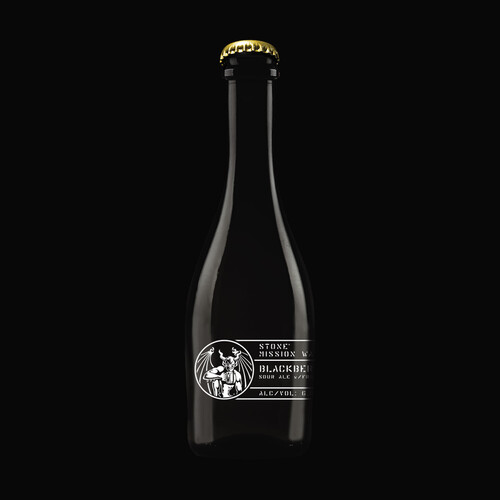 Stone Mission Warehouse Sour - Blackberry & Black Currant Bottle