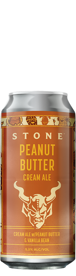 Stone peanut butter cream ale can