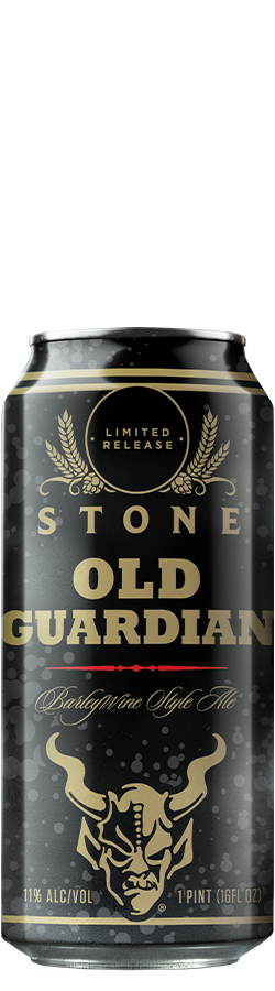 Stone Old Guardian Barley Wine can