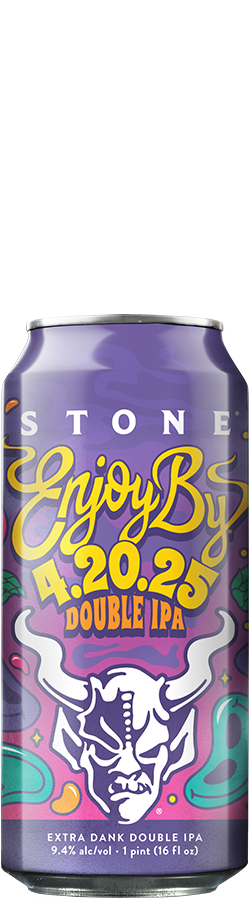 can of Stone enjoy by 04.20.25 Double IPA beer