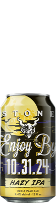 Stone enjoy By 10.31.24 Hazy IPA beer can