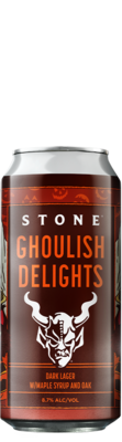 Stone ghoulish Delights beer can