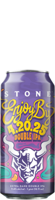 can of Stone enjoy by 04.20.25 Double IPA beer