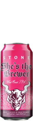 Stone She's The Brewer West Coast IPA beer can