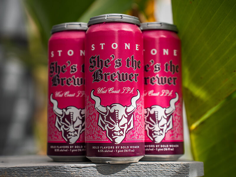 Stone She's The Brewer West Coast IPA four-pack