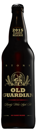 Stone Old Guardian Barley Wine bottle